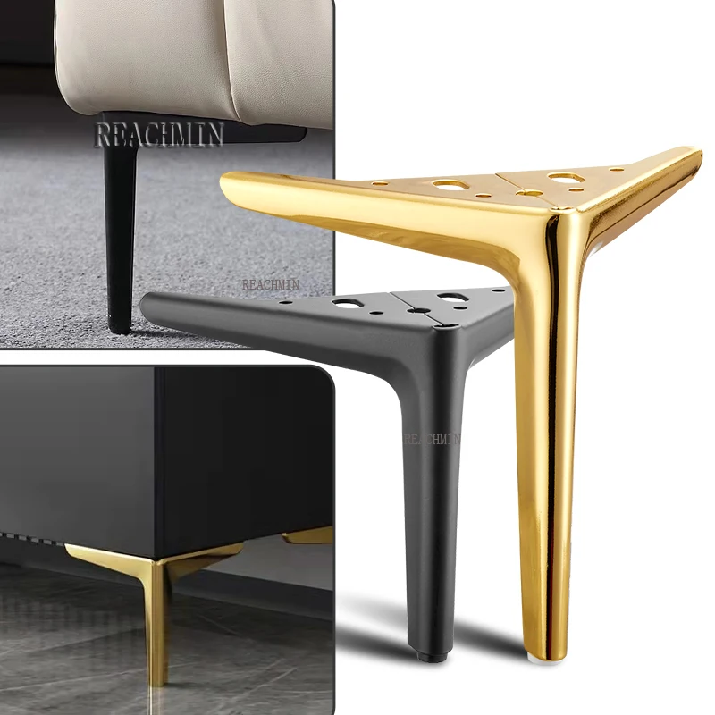 

4Pcs/Set Metal Furniture Legs 120/150/190mm Cabinet Sofa Foot Table, for TV Cabinet Cabinet Feet Support Furniture Accessories