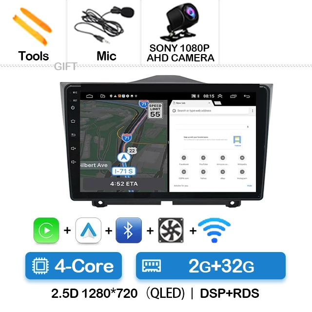 

Автомобильное радио Android 15 для LADA Granta Cross 2018-2023 BT головное устройство авторадио Viedo плеер 5G WIFI DVD мультимедиа GPS Qualcomm