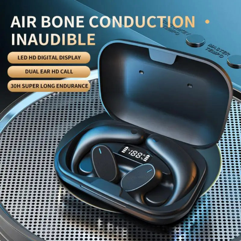 

Headset Waterproof X6pro Not In-ear Business For Xiaomi Huawei Phone Gaming Earphones With Charging Case