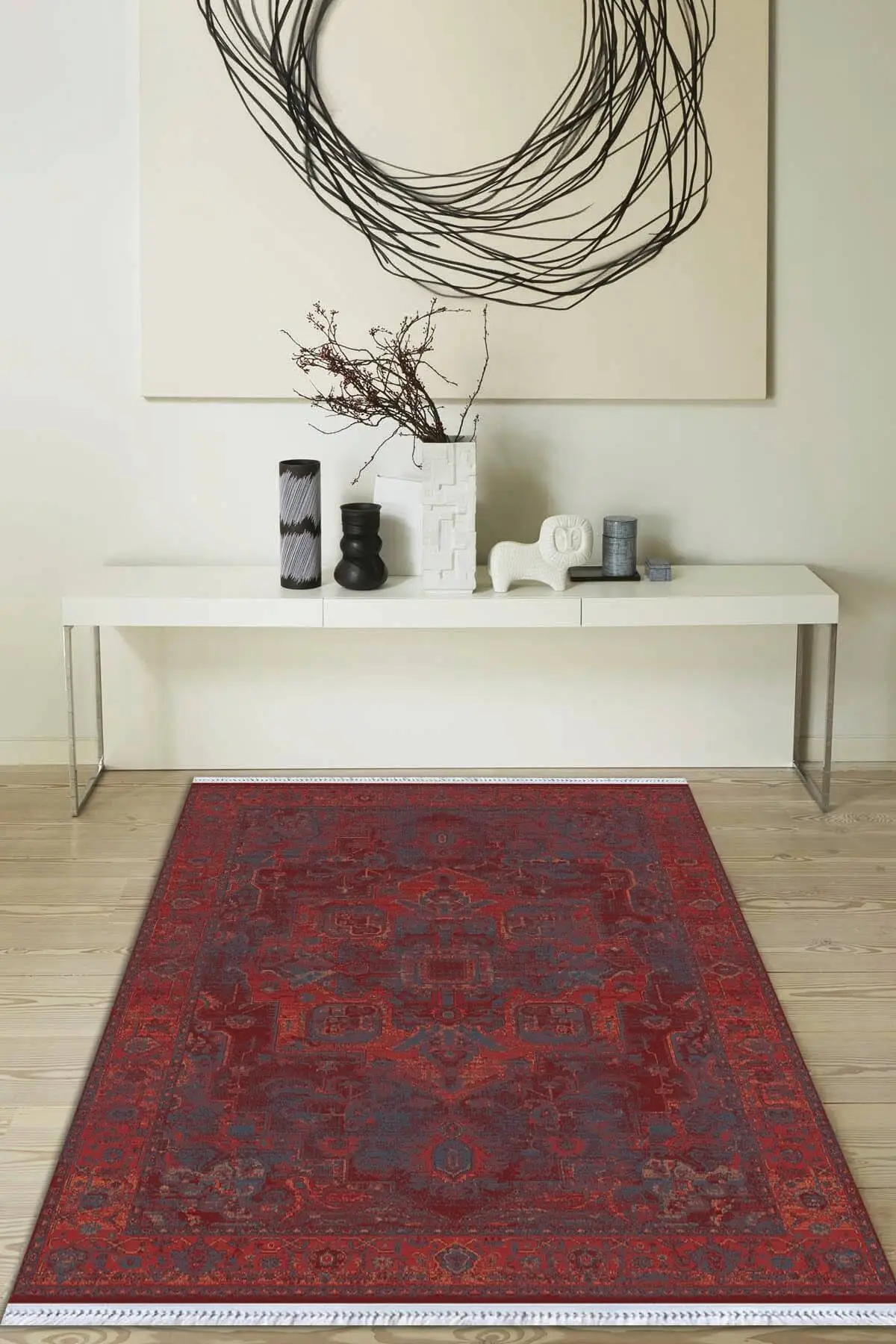 

Хлопковый нескользящий коврик, высококачественный богемный ковер ручной работы, тканый хлопковый ковер, Стирка в стиральной машине, Роскош...