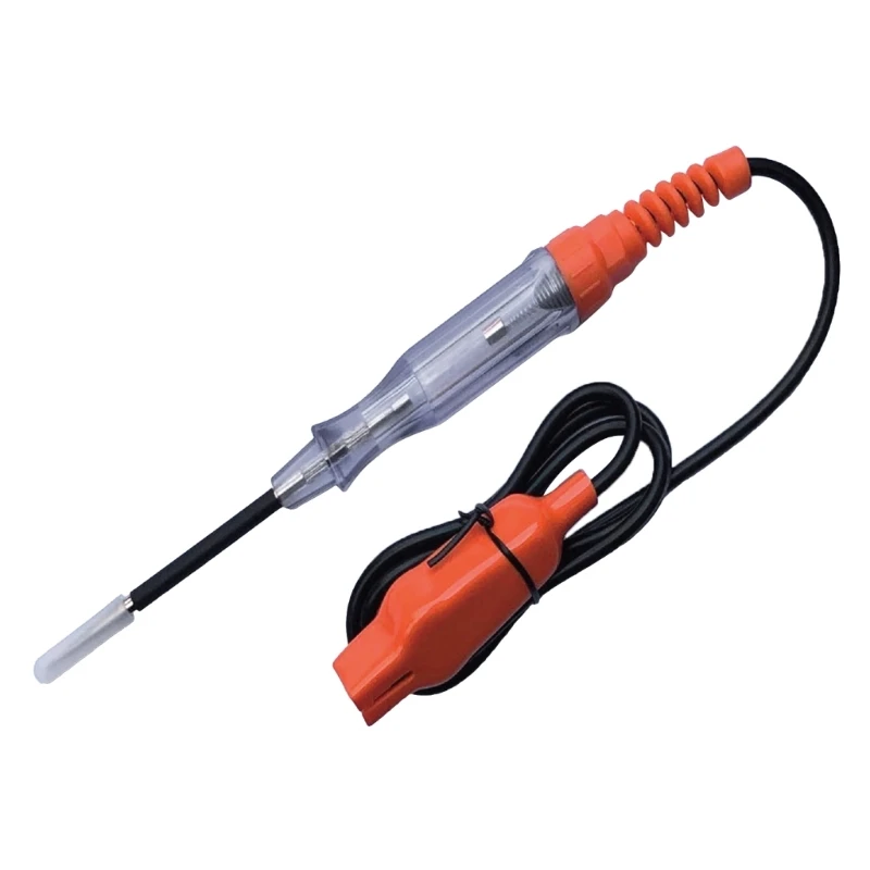 

Power Circuit Probe Tester Polarity Identify Electrical Tester 6V-24V Circuit Tester Automotive with 13FT Long Test F19A