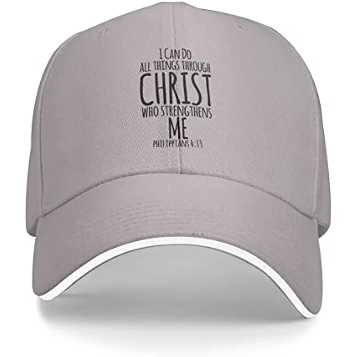 Бейсболка с надписью «Я могу все делать через Христа», бейсболки с христианскими богами для мужчин и женщин, шапка с шариками, Регулируемая Кепка-тракер, ковбойская шляпа