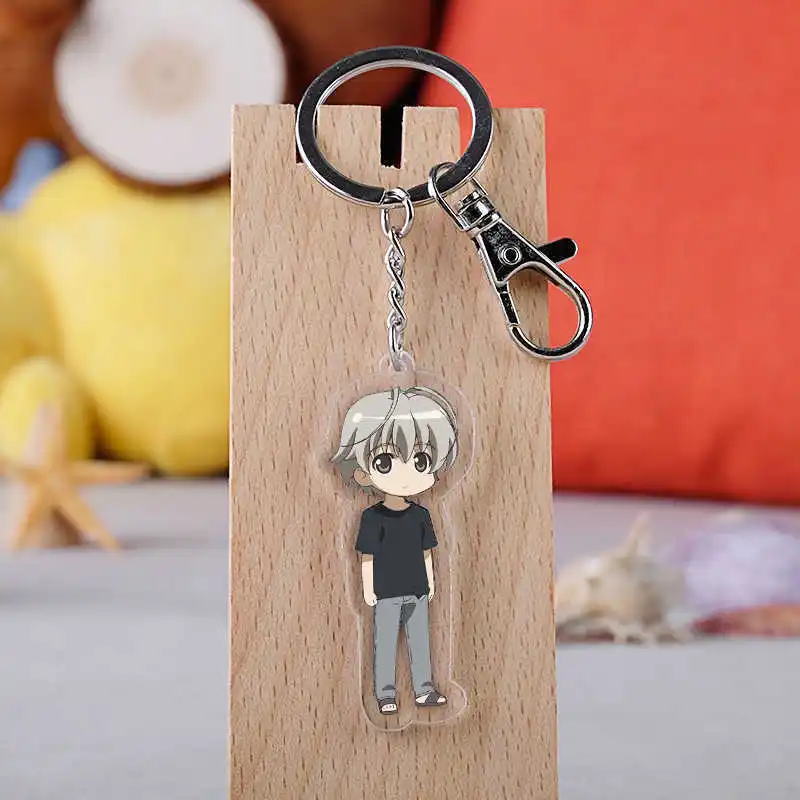 

Yosuga no Sora Kasugano Sora Keychain Kasugano Haruka Double Sided Acrylic Key Chain Anime Accessories Cartoon Key Ring