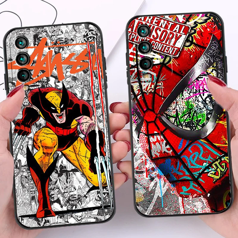

Marvel Avengers Phone Cases For Xiaomi Redmi 9AT 9 9T 9A 9C Redmi Note 9 9 Pro 9S 9 Pro 5G Back Cover Soft TPU Carcasa