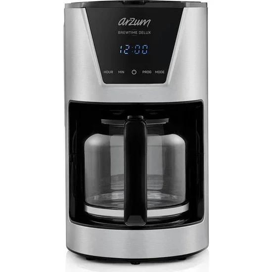 

Arzum AR3081 Brewtime Delux filter coffee machine-Inox