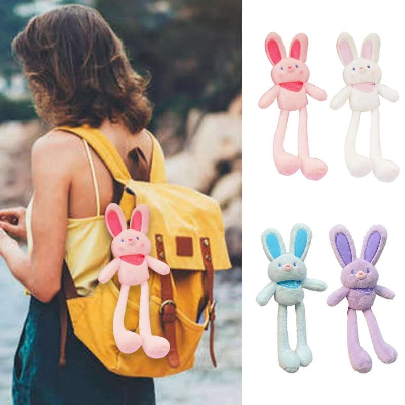 

Plush-Animal Toy Keychain Bunny-Keychain Rabbit Keyring Pendant for Women