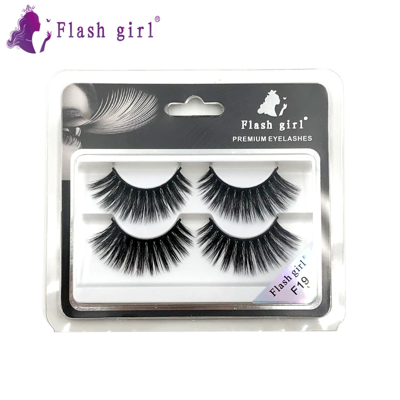 Ресницы Накладные из искусственной норки 2 пары 20 моделей |