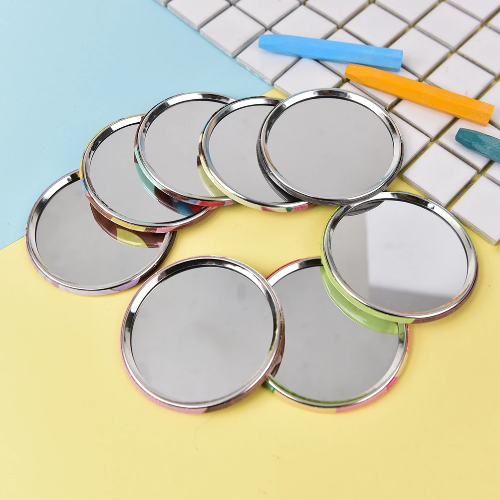 Компактное Карманное мини-зеркало для макияжа L445 Kawaii случайная девушка