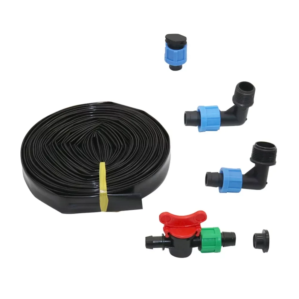 NEW2023 20/40/80m Agriculture Drip irrigation tape Greenhouse Watering System 16mm Drip tape 15/20/30cm Space Soaker Hose