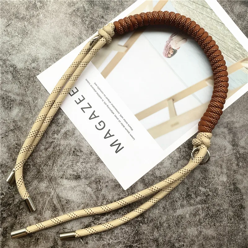 

Strap for Handbags Cotton Key Ring Lanyard Weave Customized Strips Premium Wrist Strap for Bag Hand Carry Replace Accessories