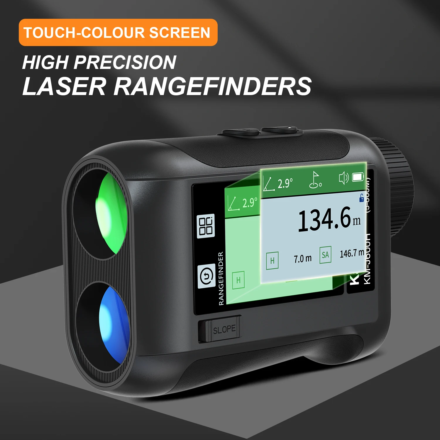 

Laser Distance Meter 600M 800M 1200M 1500M Laser Rangefinder Sport Laser Measure Distance Meter for Golf Sport Hunting Survey