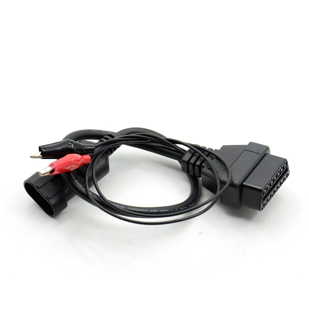 Автомобильный Кабель для Fi * at 3 Pin к 16 OBDII OBD2 разъем адаптер автомобильный кабель obd