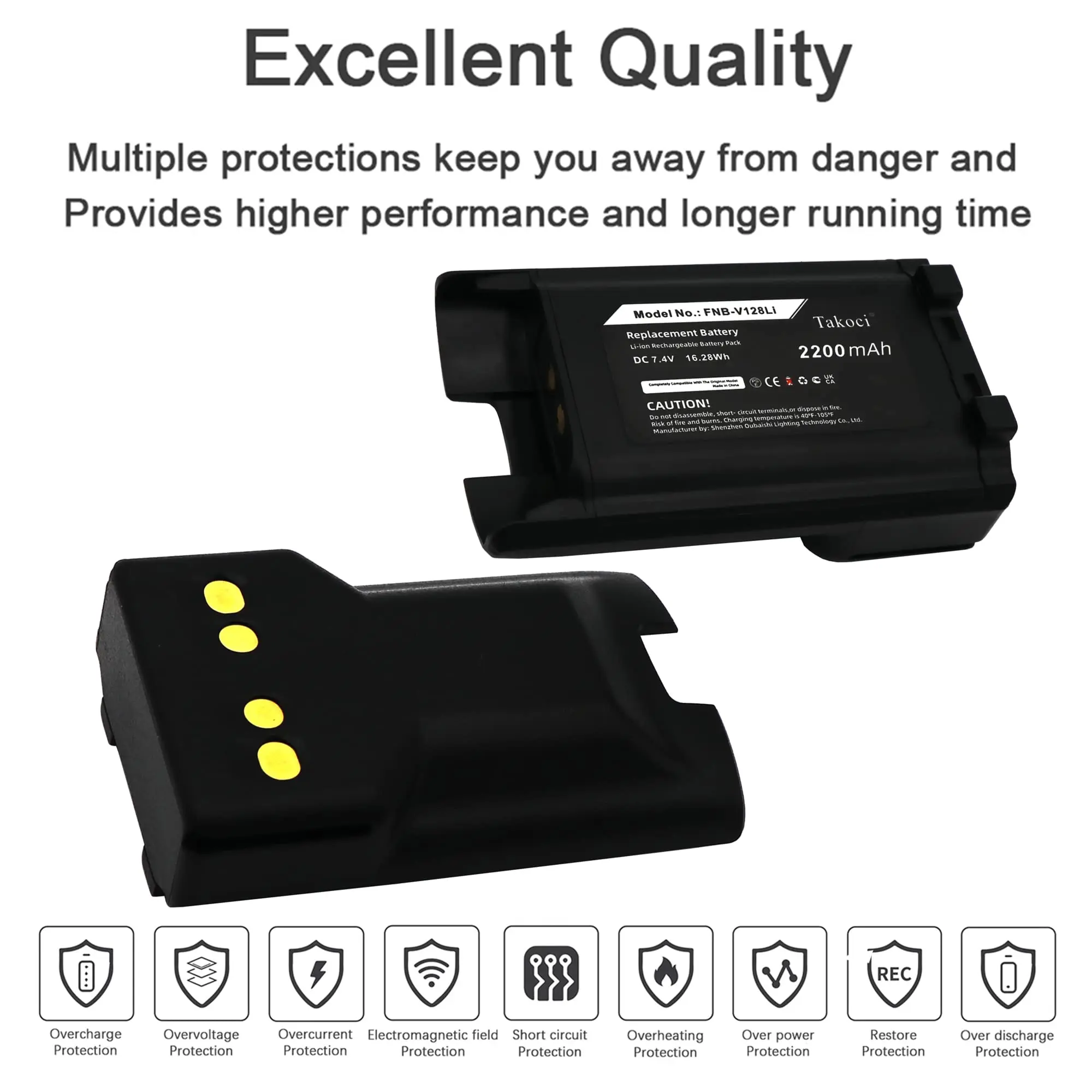 Сменный аккумулятор для Vertex VX