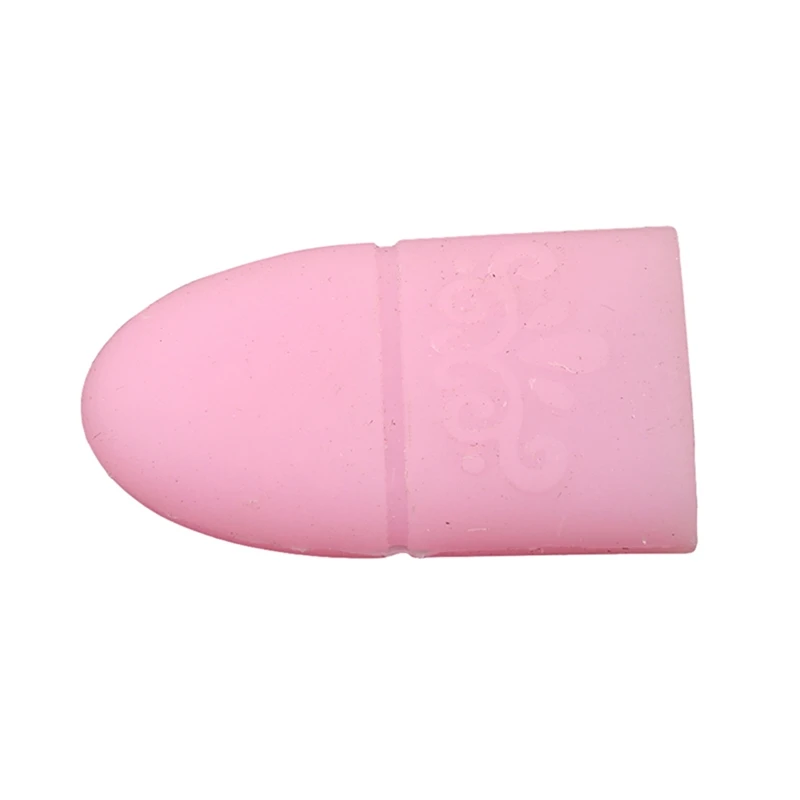 10PCS Nail Polish Clip Soak Off Silicone Cap Gel Lak Remover Wraps Degreaser Cleaner Tips Fingers Varnish Manicure Tools - купить по