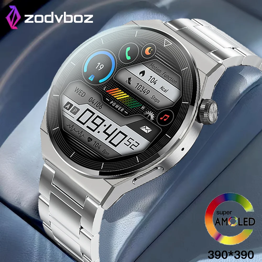 

ZODVBOZ Smart Watch Men Custom Dial Answer Call Sport Fitness Tracker GT3 Pro AMOLED Watch Men Waterproof Smartwatch For Xiaomi