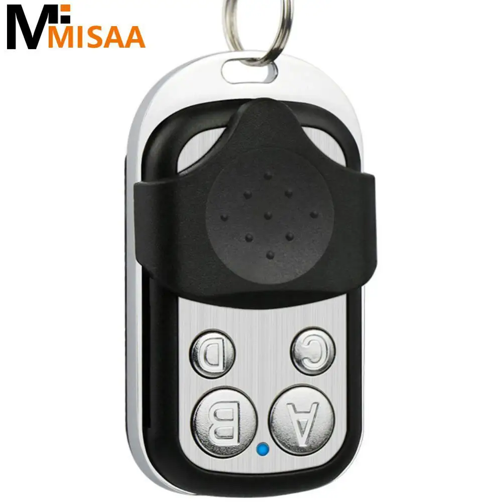 

Remote Control Metal Wireless Rf Transmitter 4 Buttons Self Copy For Gadgets Car Home Garage Door 315mhz 433mhz Duplicator Key