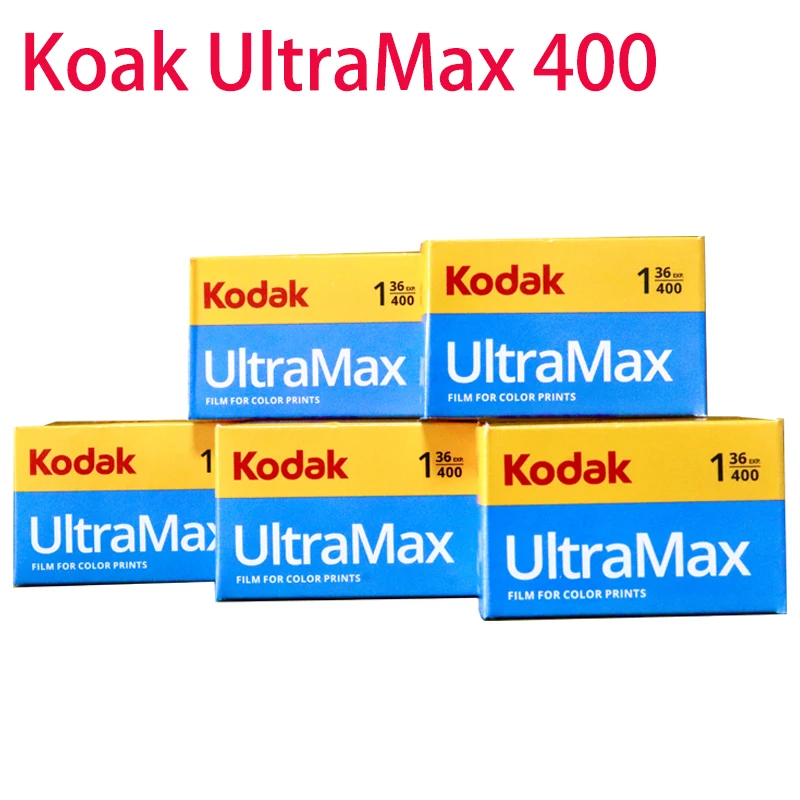 KODAK UltraMax 400 цветная печать 135-36 35 мм пленка 36 экспозиции в рулоне подходит для камеры M35 / M38