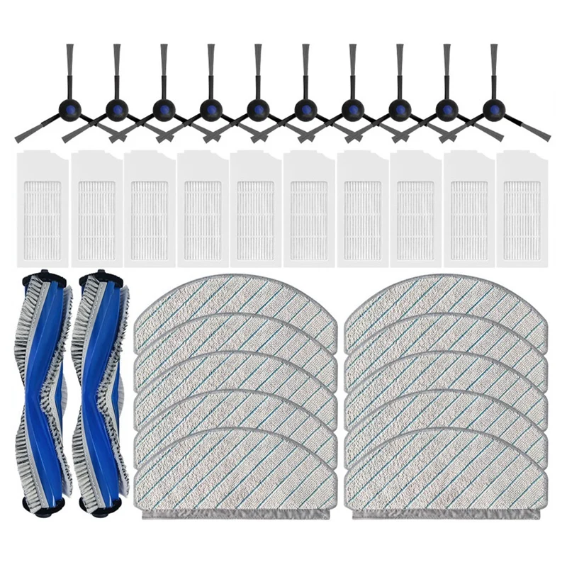 Робот-пылесос AD-For Ecovacs Debot N20 / Plus Pro основная боковая щетка фильтр НЕРА Швабра