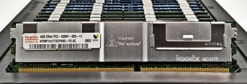 

RAM 1900 1950 1955 2900 2950 Server 4G memory stick DDR2 667 FBD ECC