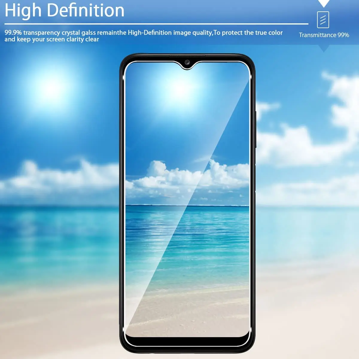 24pcs tempered glass for samsung galaxy a03 a03s core a03core screen protector glass film free global shipping