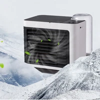 3in1 multifunction air cooling fan negative ion generator air purifier ionizer usb desktop ice cold mist humidifier cooler fan