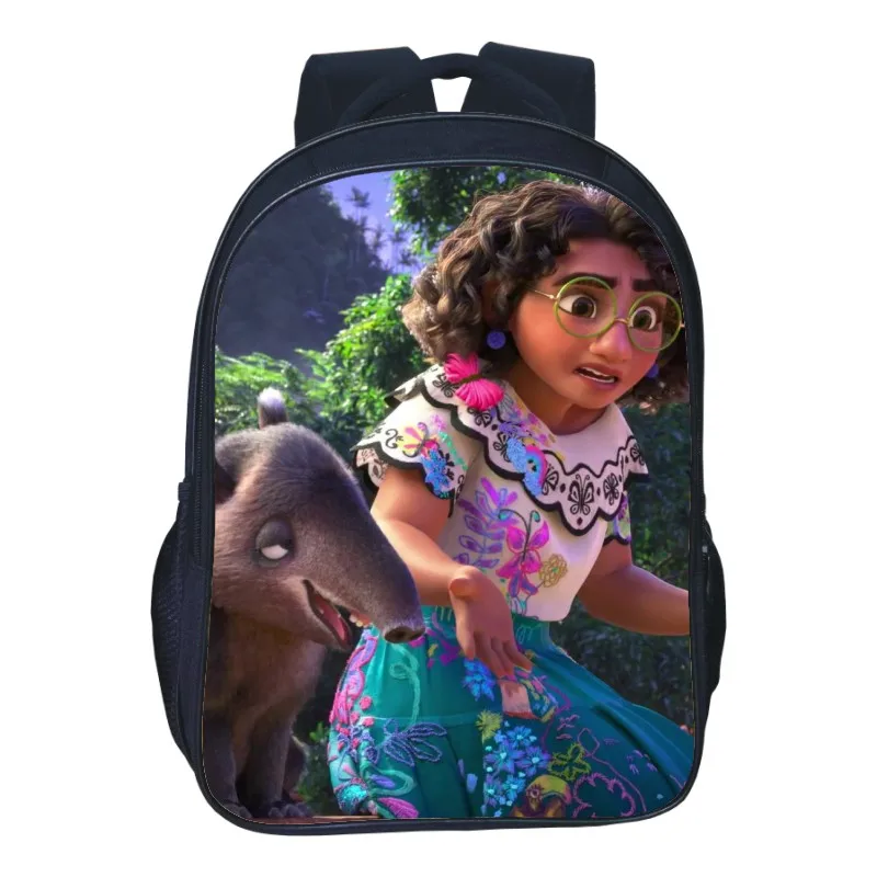16inch Disney Encanto Printed Schoolbag Girls Elementary Backpack Children Comfortable Wear-resistant Cartoon Mirabel Mochilas | Багаж и
