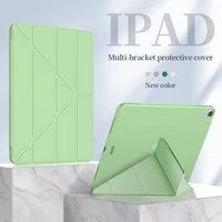 folding ipad case shockproof drop resistance smart wake up support pencil charging for ipad mini air pro 7 9 10 2 10 5 11 inch