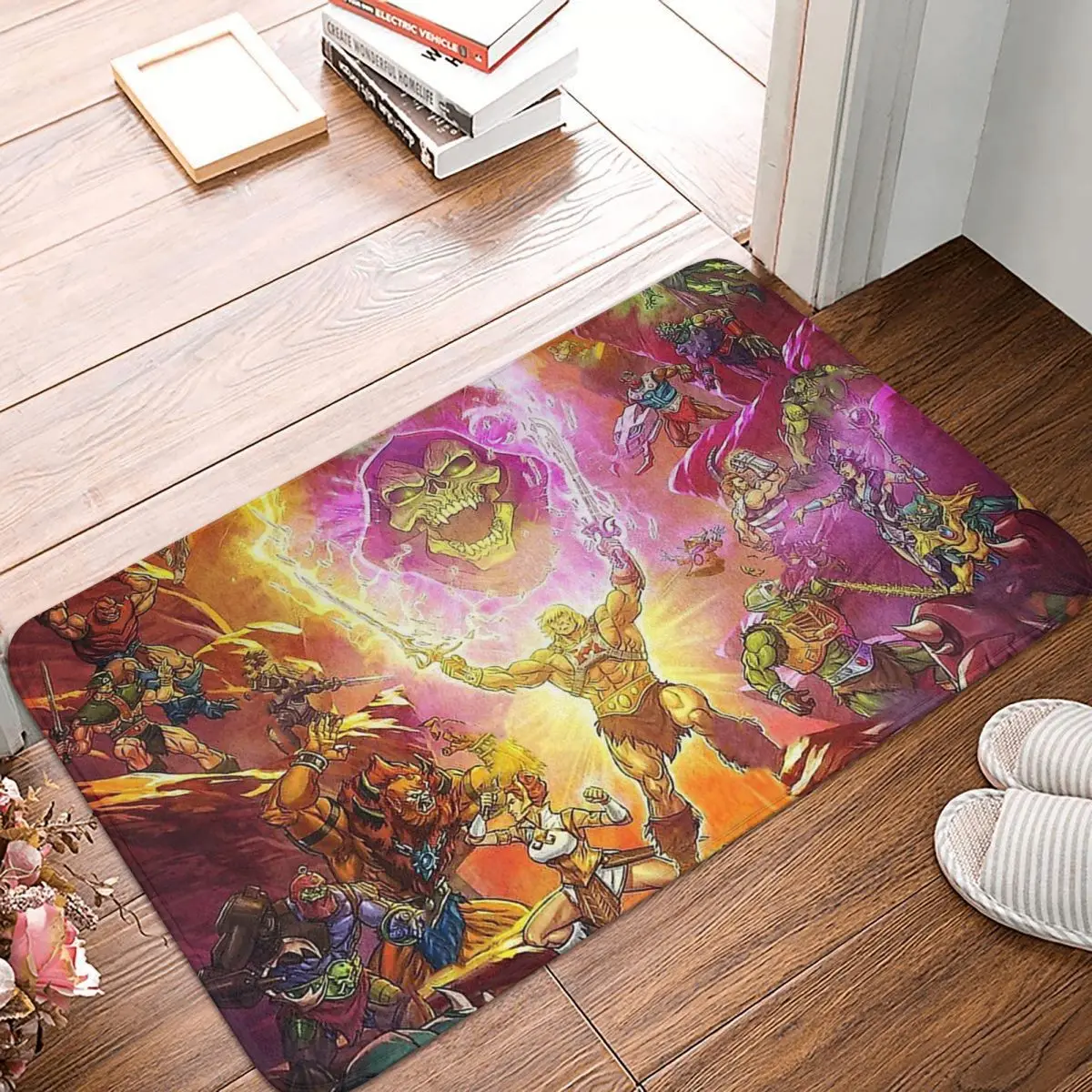 

He Man and the Masters of the Universe Non-slip Doormat Cool Bath Kitchen Mat Welcome Carpet Indoor Modern Decor
