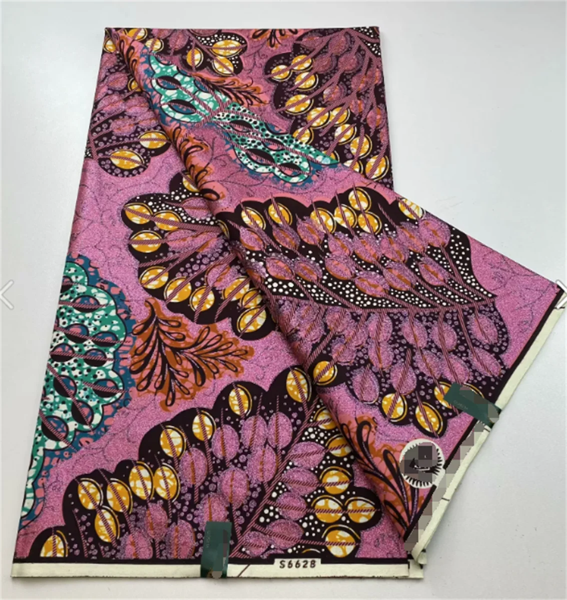 2024 новый стиль африканская ткань Supe-V hollande нигерийский золотой восковой принт