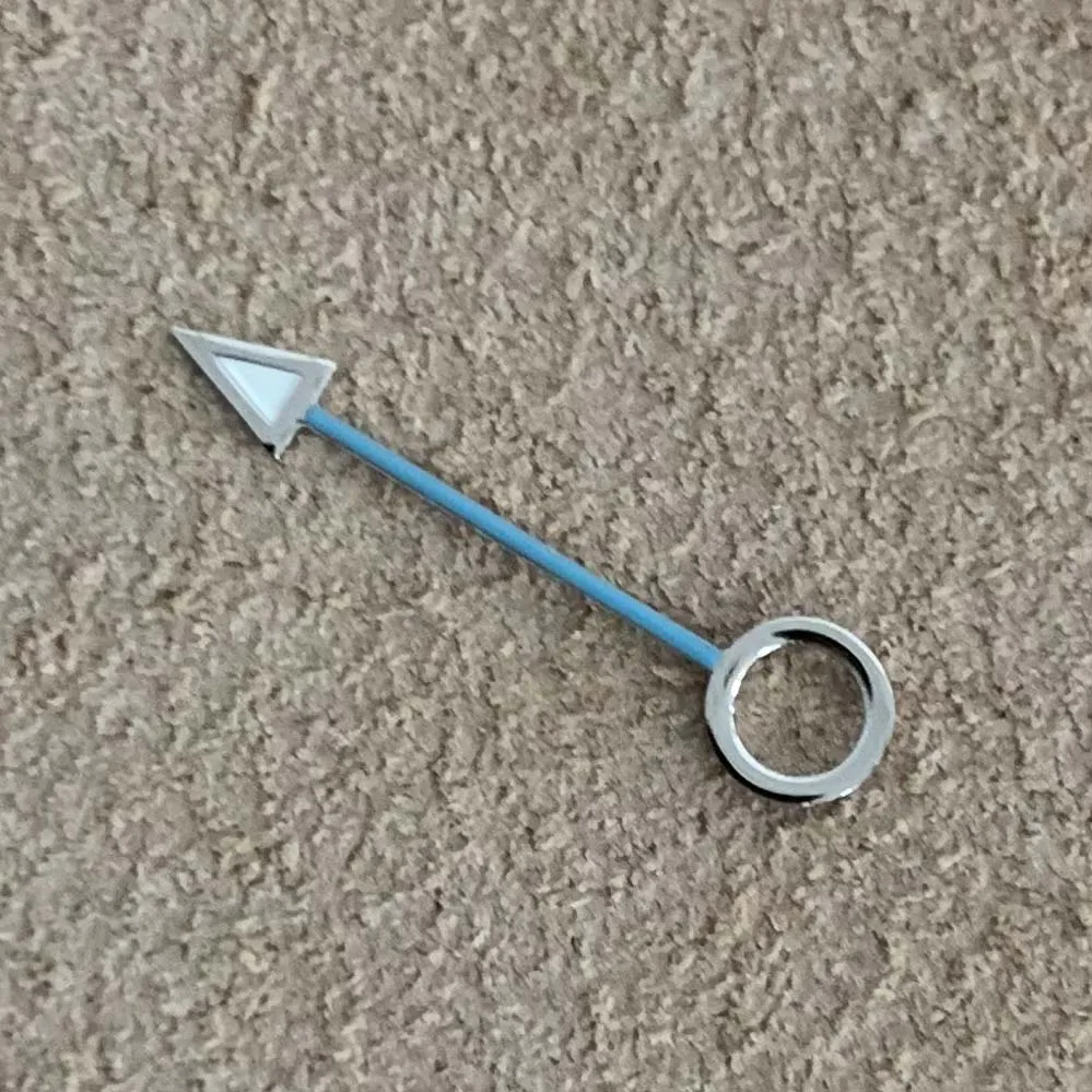 Modified Watch Hands Thin Head Alarm Watch Hands Green Luminous Adapter Core Watch Hands Fir NH34 NH35 Movement