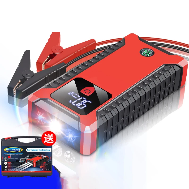 

2000A Peak Current Car Jump Starter Outdoor Portable Emergency Starting 12V Battery Booster Start Device 20000mAh Power Bank