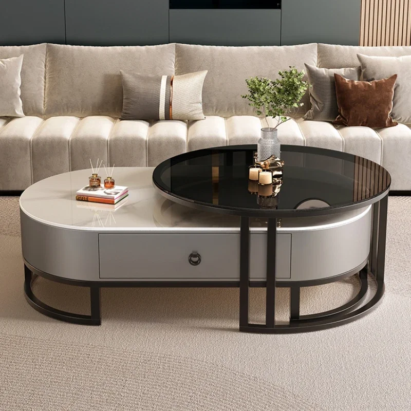 Журнальный столик для гостиной современный небольшой боковой минималистичный