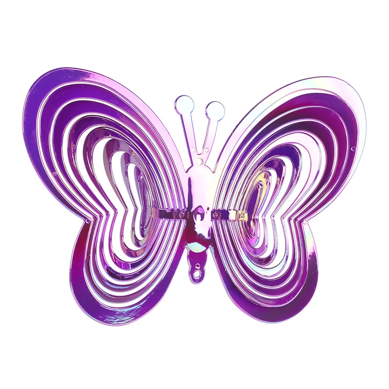 Подвеска-бабочка отпугиватель птиц поворот-цветная бабочка украшение для сада