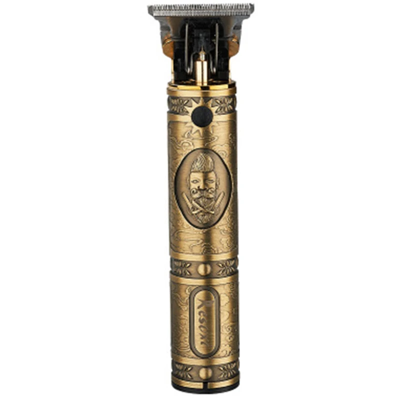 

Профессиональные машинки для стрижки волос RESUXI, парикмахерская стрижка, резак для скульптур, перезаряжаемая бритва, триммер, беспроводная ...