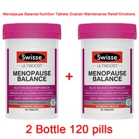 2 bottle 120 pills soy isoflavones menopause balance tablets womens nutritional health products