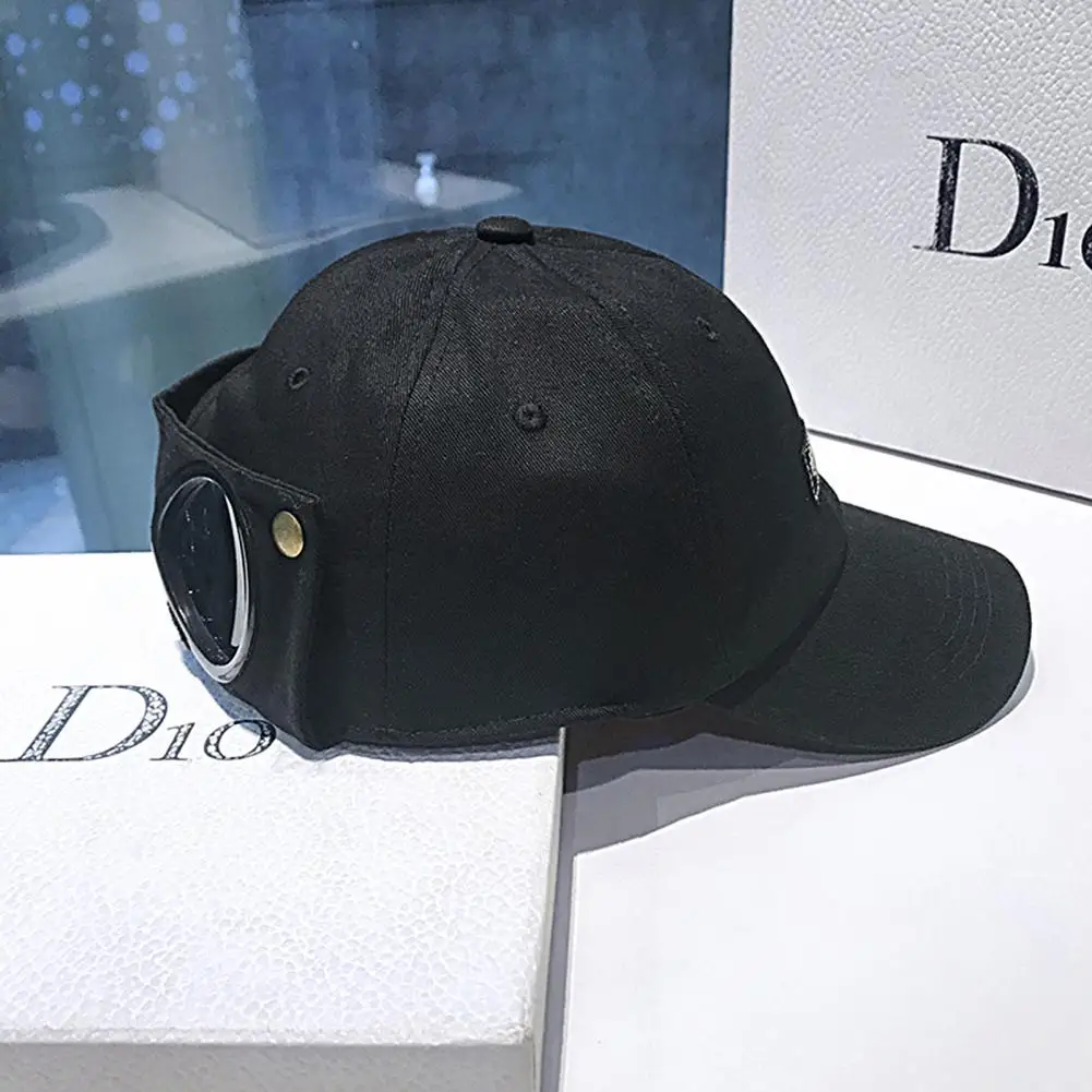 

Aviators Hat Fashion Hip Hop Unisex Dome Design Glasses Peaked Caps for Fishing Baseball Hat Sun Hat