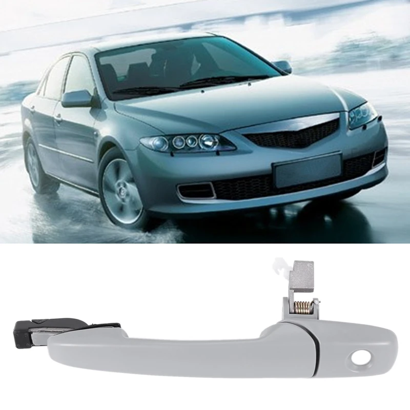 Автомобильная передняя боковая внешняя ручка двери для Mazda 6 GG 2002-2008 CX7 07-09 RX8 03-09