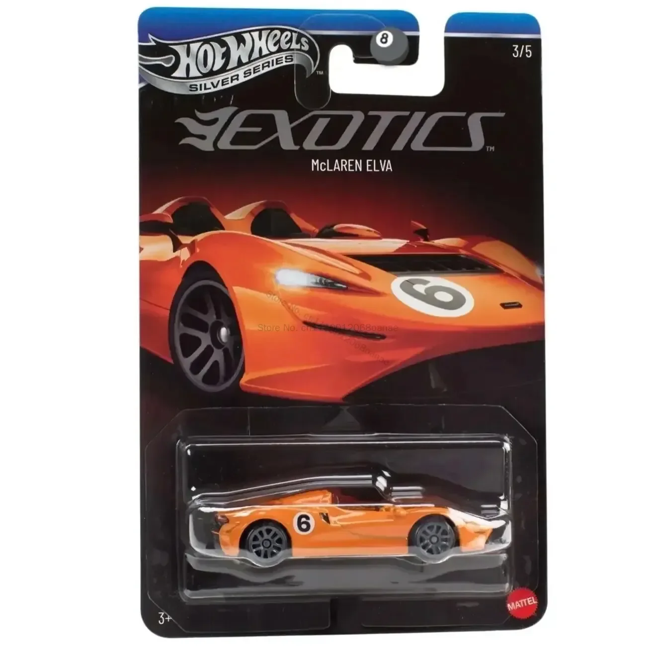Фото Серия Hot Wheels Silver Label 2026 года |   Феррари ЛаФеррари Ламборгини Венено Пагани Утопия |   Коллекционная игрушка из литого сплава №5