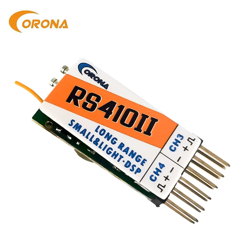 

CORONA RS410II Synthesized Receiver For RC Control Driving Flight Airplane Helicopters Car