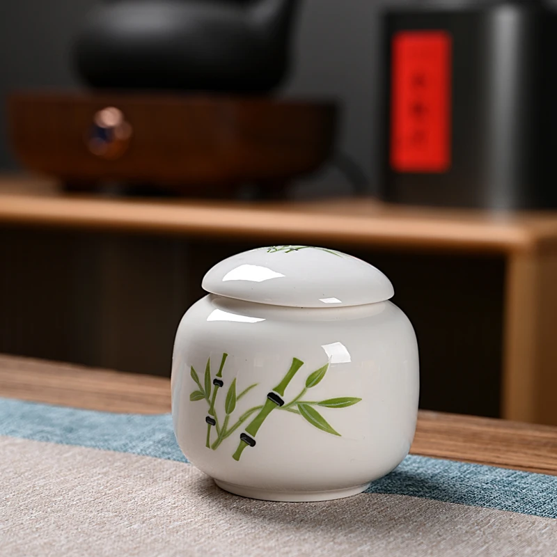 Чайный набор Ge из целадона герметичный чайник керамическая чайная коробка