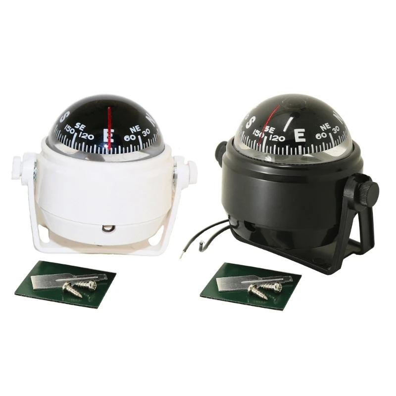 

Compass Sea Pivoting Boat Compass Waterproof Electronic LED Compasses