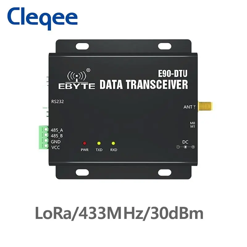 E90-DTU-433C30 RS232 RS485 433MHz 1W TCXO Wireless Transceiver Long Range 433 MHz Modbus Transceiver and Receiver Radio Modem