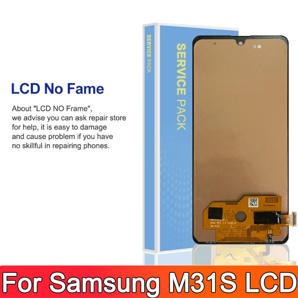 Для Samsung Galaxy M31S экран дисплея M31s SM-M317F M317F/DS ЖК-дисплей с дигитайзером сенсорного