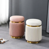 modern minimalist vanity stool design luxury household nordic hallway portable footstool office mobili soggiorno home supplies