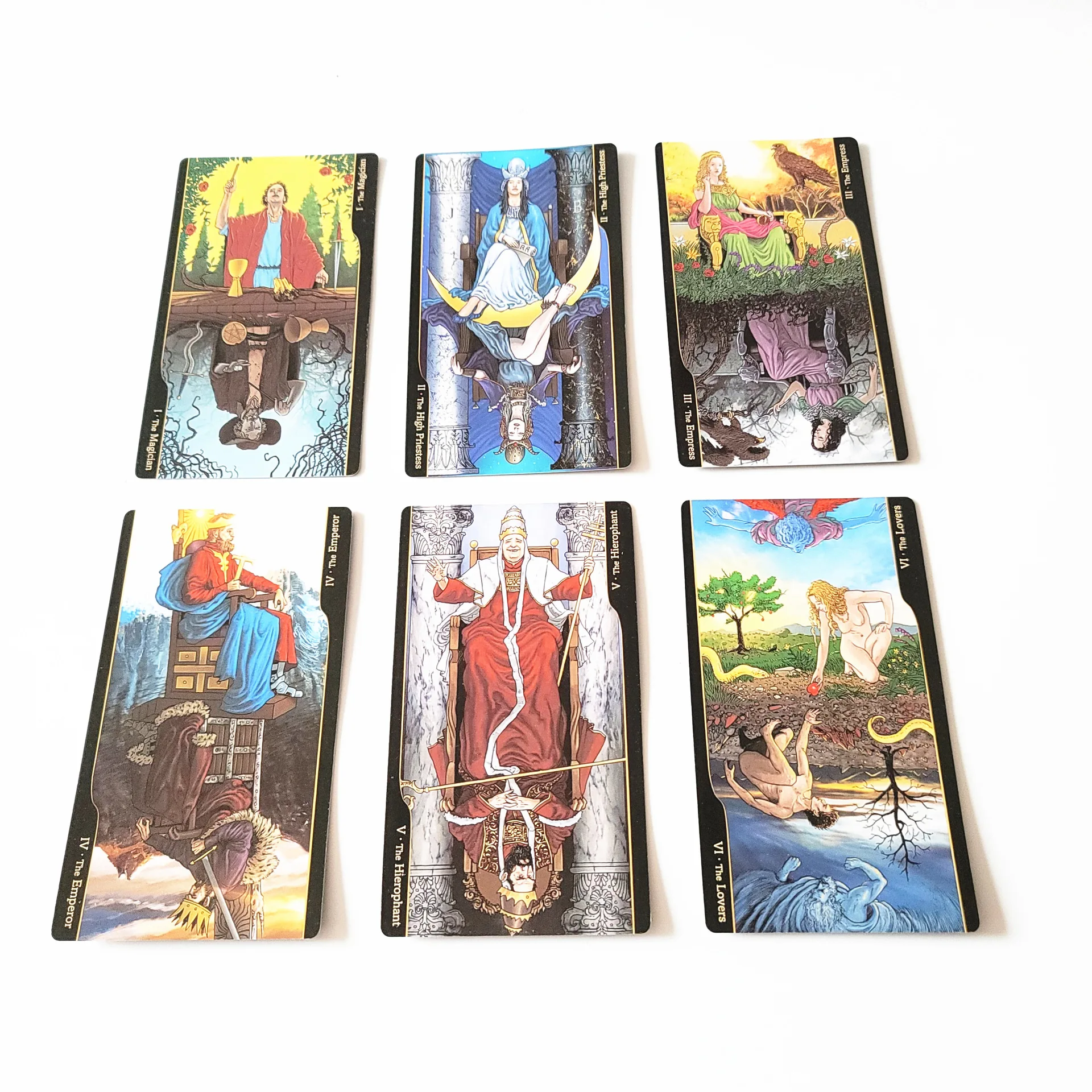 78 Cards Tarot Size12x7cm of Oppositions The Deck for Fate Divination Predict Emotion |