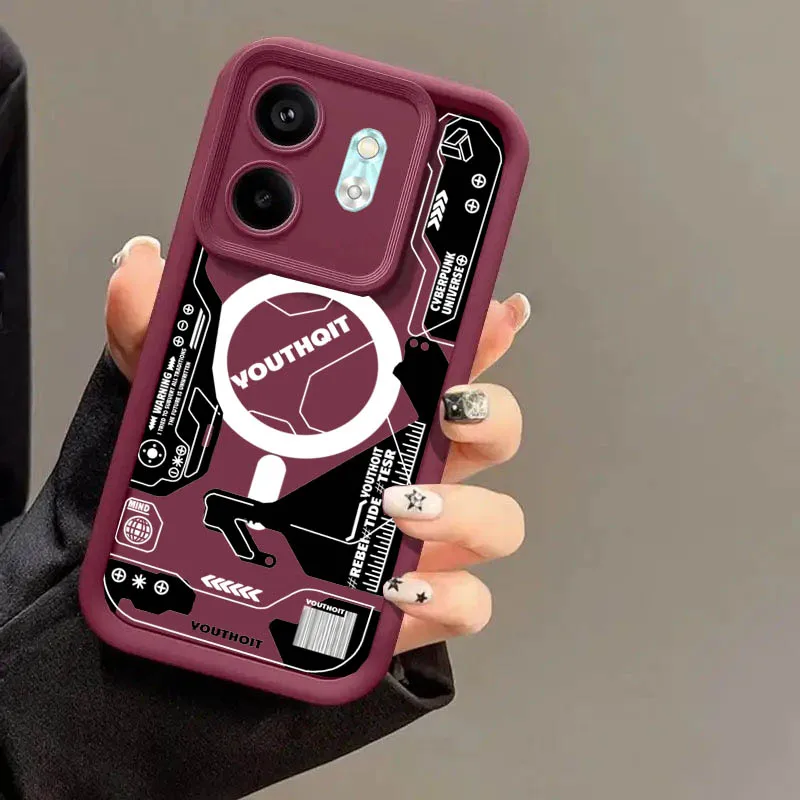 Чехол для infinix HOT 50i HOT50 HOT40i HOT40 40Pro HOT30i HOT30Play 4G 5G пылезащитный матовый защитный чехол