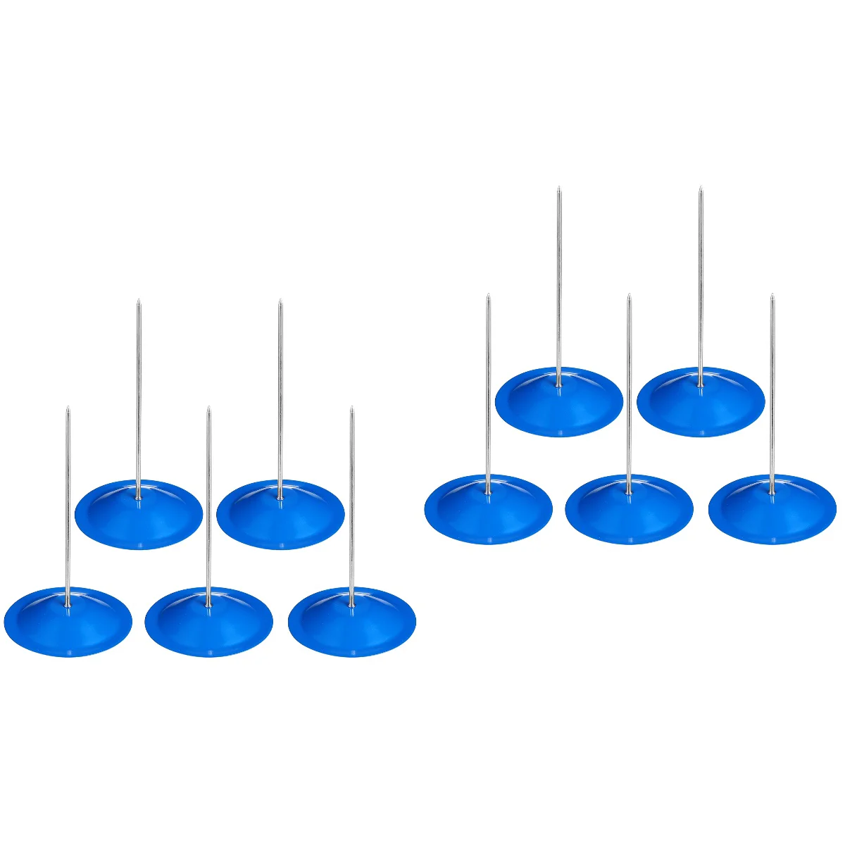 

10 pcs Straight Rod Paper Memo Holder Office Receipt Bill Fork Check Spindles