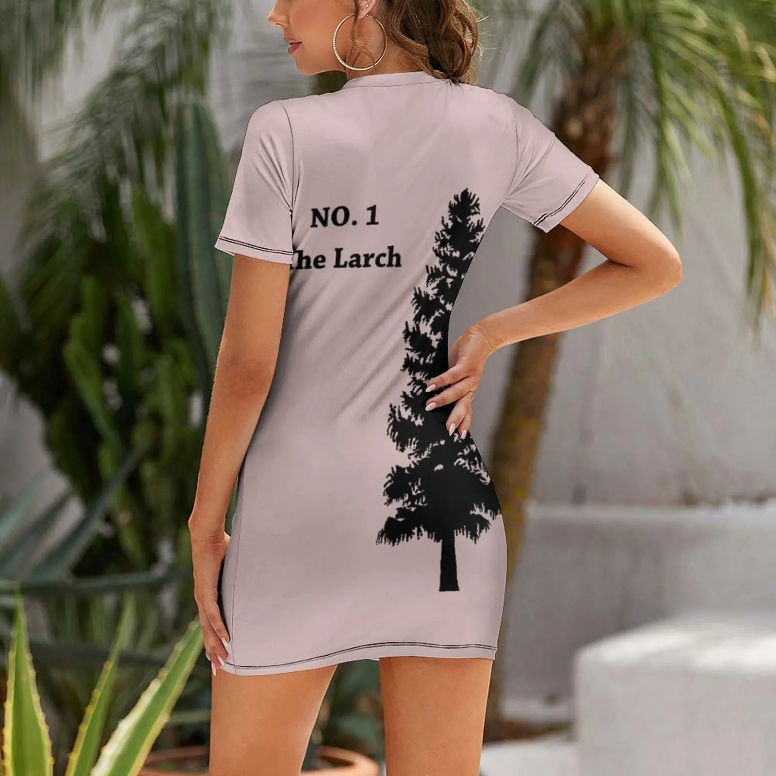 Платье Larch фиолетовое