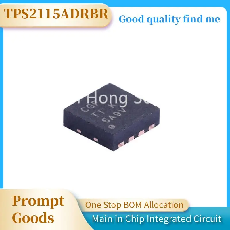 TPS2115ADRBR TPS2115ADRBT TPS2115A TPS2115 CGF DFN8 2,8-V до 1,25-V, МОМ,-A