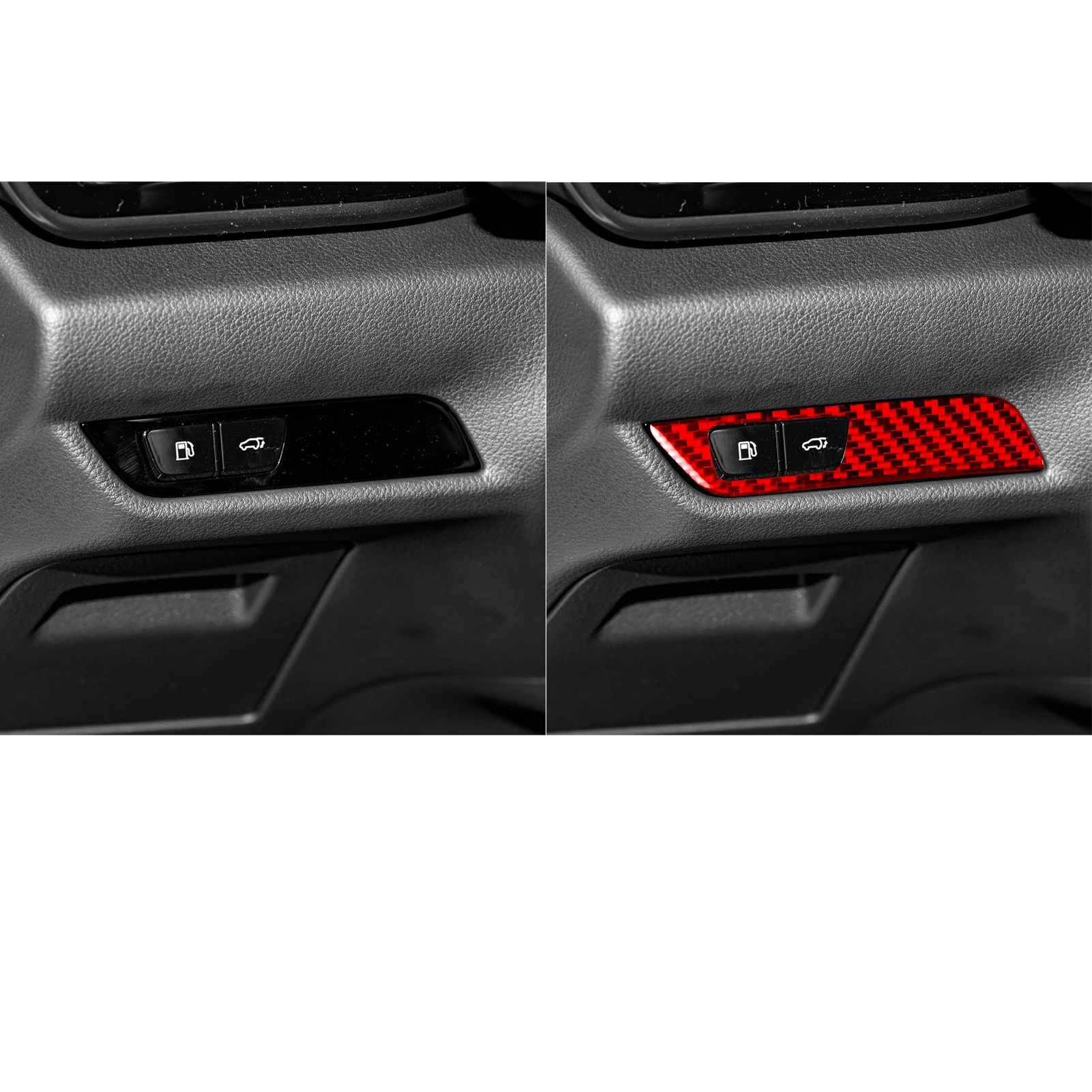 Аксессуары для Lexus NX AZ20 2022-2024 натуральное мягкое углеродное волокно внешний вид